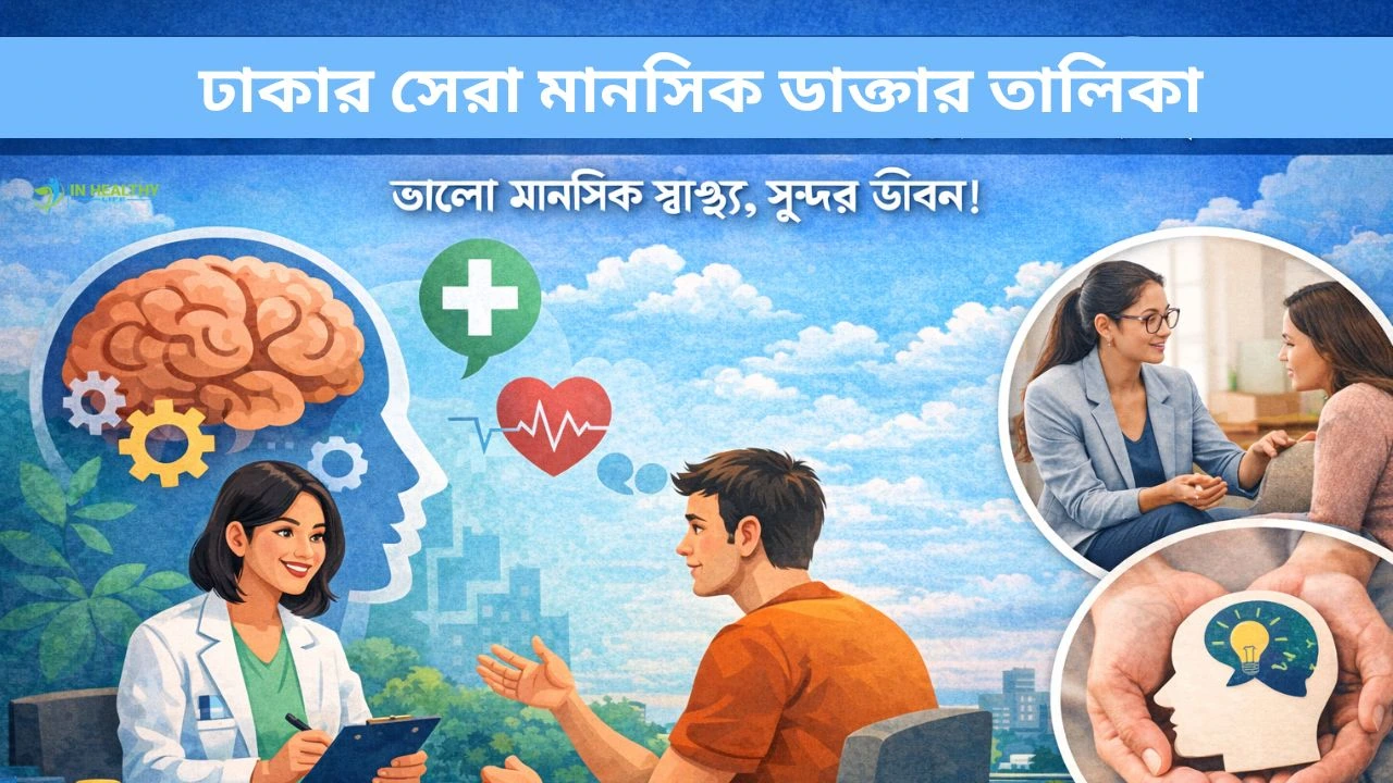 ঢাকার সেরা মানসিক ডাক্তার তালিকা | Best Psychiatrist