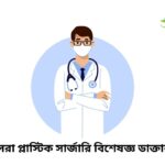খুলনার সেরা প্লাস্টিক সার্জারি বিশেষজ্ঞ ডাক্তার তালিকা, চেম্বার ঠিকানা ও ফোন নম্বরসহ দেখুন