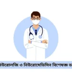 সিলেটের নিউরোলজি ও নিউরোমেডিসিন বিশেষজ্ঞ ডাক্তার লিস্ট
