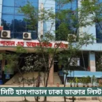 City Hospital Dhaka Doctor List