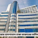 স্কয়ার হাসপাতাল ঢাকা ডাক্তারের তালিকা
