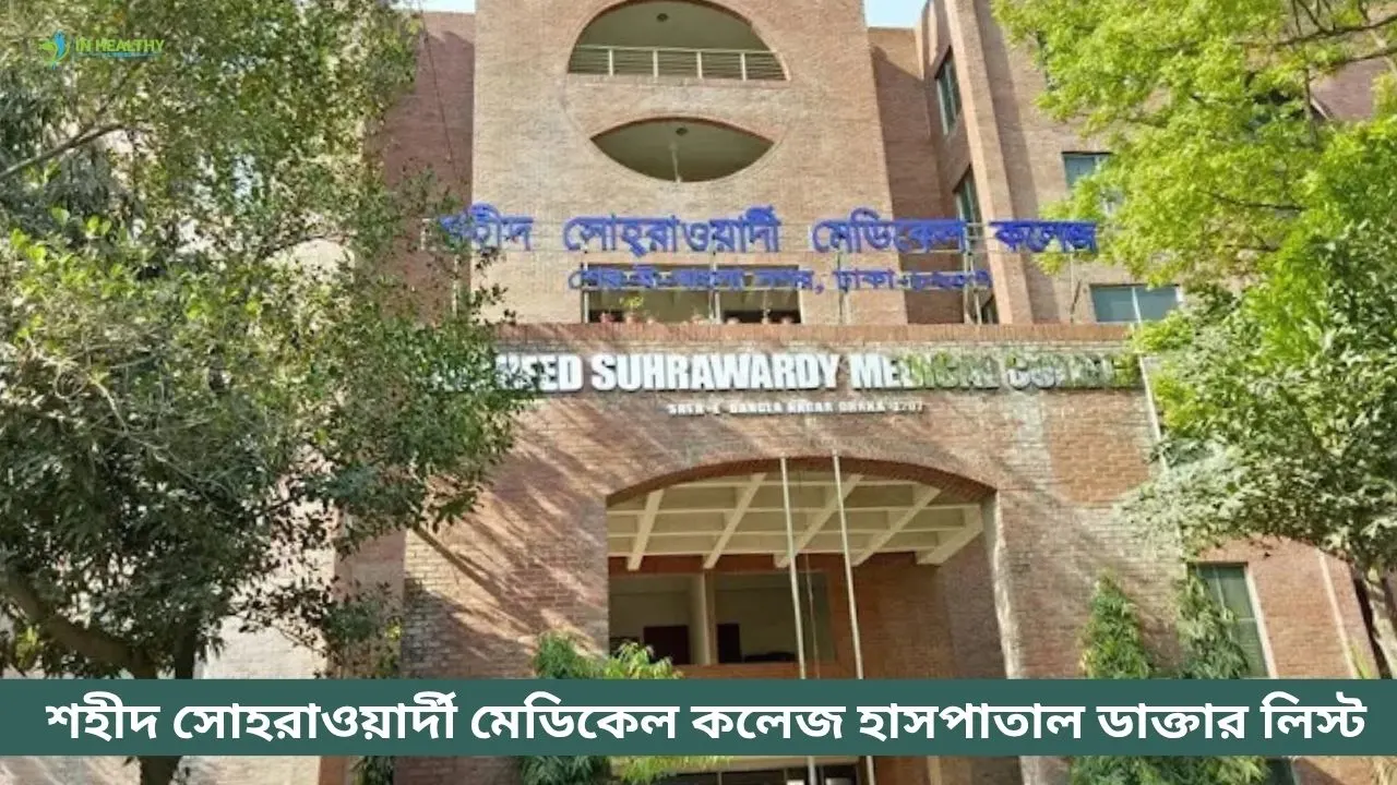 Shaheed Suhrawardy Hospital Doctor List