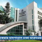 এভারকেয়ার হাসপাতাল ঢাকা ডাক্তারের তালিকা