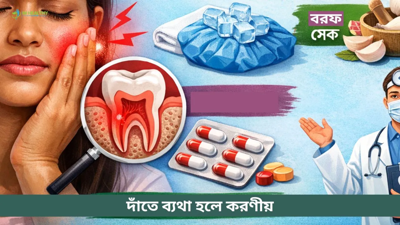 দাঁতে ব্যথা হলে করণীয়: একটি পূর্ণাঙ্গ গাইড