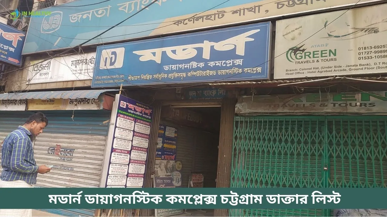 মডার্ন ডায়াগনস্টিক কমপ্লেক্স চট্টগ্রাম ডাক্তার লিস্ট