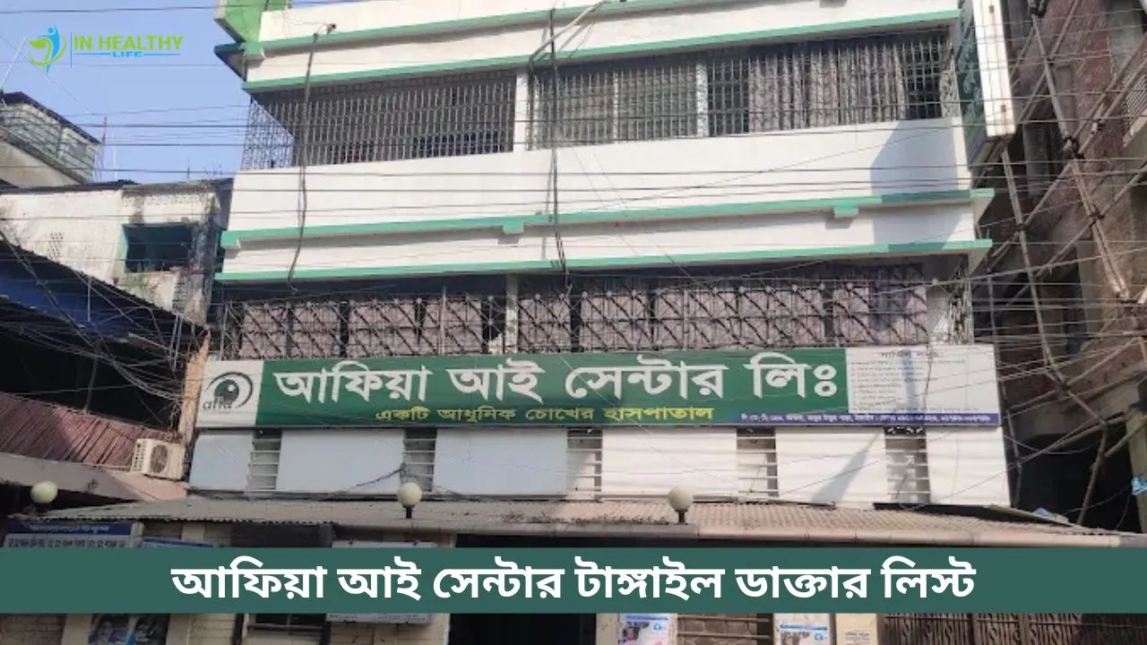আফিয়া আই সেন্টার টাঙ্গাইল ডাক্তার তালিকা