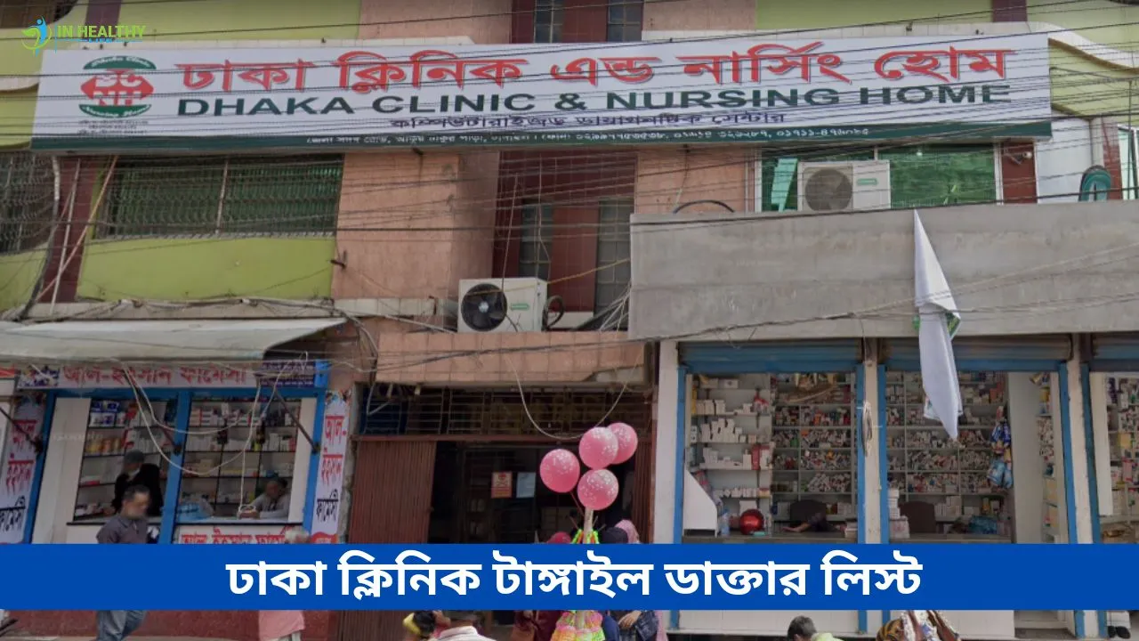 ঢাকা ক্লিনিক ও নার্সিং হোম ইউনিট -২ টাঙ্গাইল ডাক্তার লিস্ট