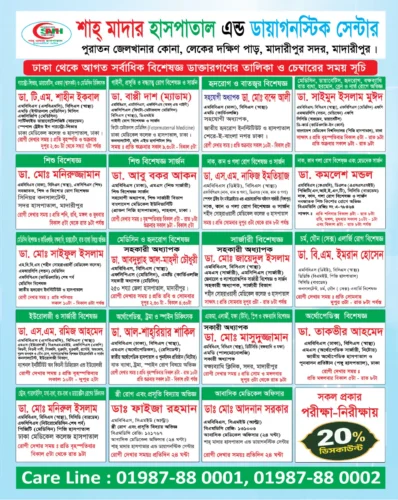 shah-madar-hospital-madaripur-doctor-list