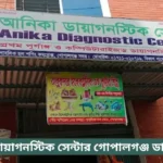 Anika Diagnostic Center Gopalganj Doctor List