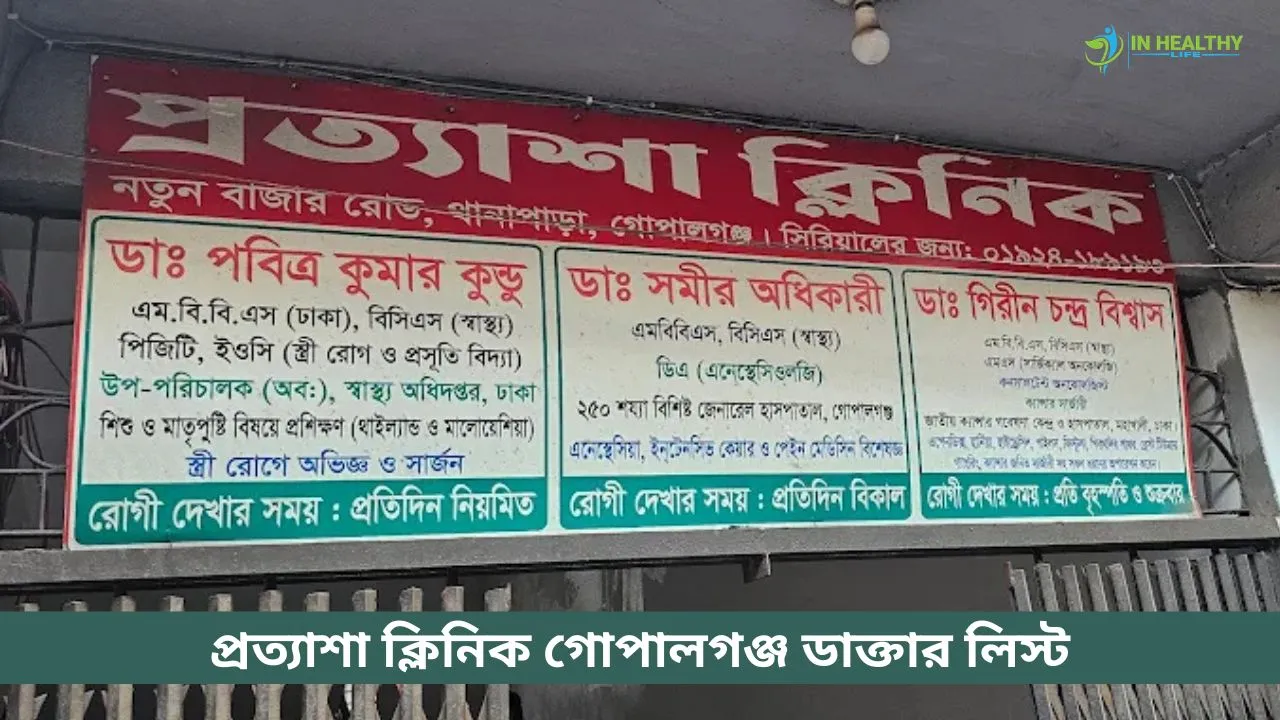 Protyasha Clinic Gopalganj Doctor List