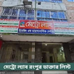 Metro Lab Rangpur Doctor List