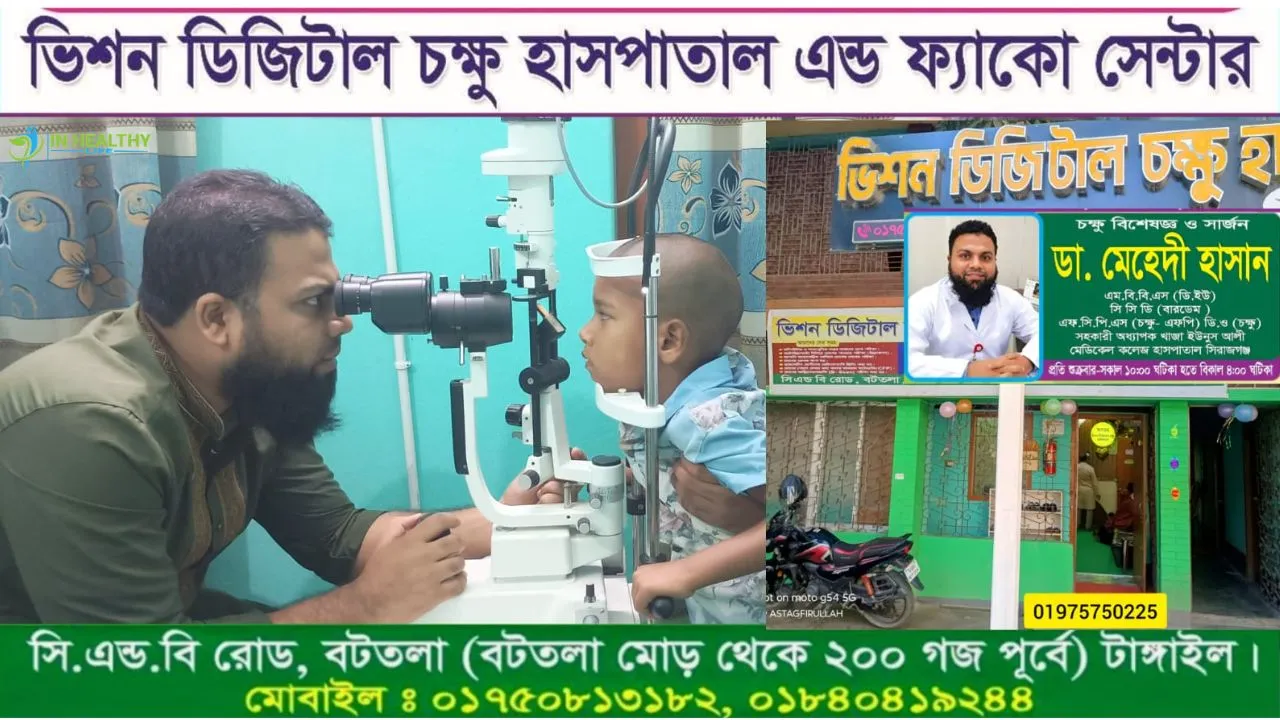 Vision Digital Eye Hospital Tangail Doctor List